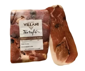 Presunto com Trufas Cru Fatiado Villani 100g