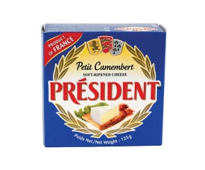 Queijo Petit Camembert President 125g