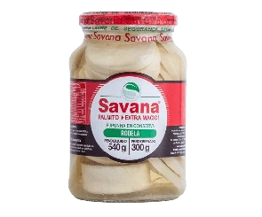Palmito Pupunha Rodela Savana 300g