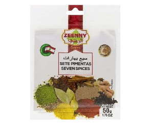 Tempero Sete Pimentas Zeenny 50g